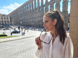 Nuria Fergó enamorada de Segovia