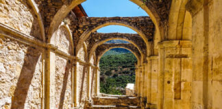 monasterio abandonado en Segovia