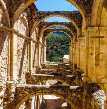 monasterio abandonado en Segovia