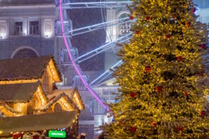 parque de atracciones de Navidad