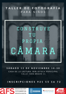 Programación de la Casa de la Lectura-Biblioteca Municipal de Segovia en noviembre