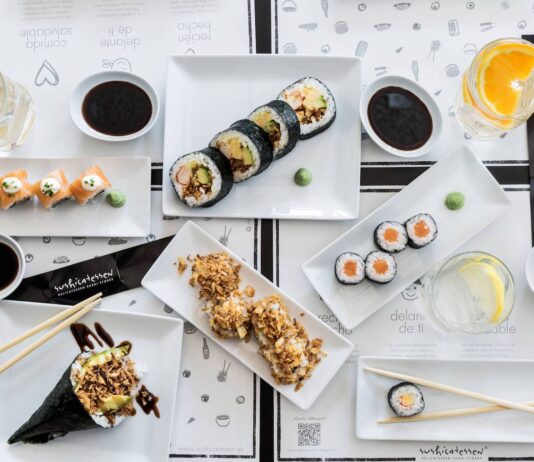 Navidad de sushi en Segovia