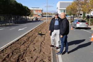 Nueva Segovia mejora sus zonas verdes