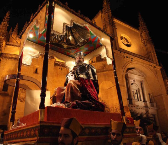 cabalgata de reyes magos en Segovia