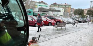 35 alumnos sin clase en Segovia por nieve