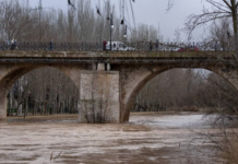 Alerta roja en el río Riaza
