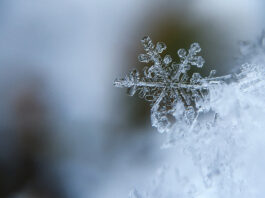 Anuncio de nieve en Segovia
