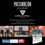 La editorial Materia Oscura se presenta en sociedad