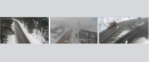 centenar de accidentes de tráfico por nieve y hielo