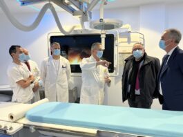 angiógrafo en el Hospital de Segovia