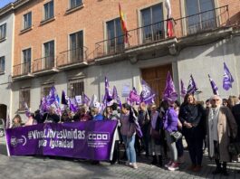 Concentración por la igualdad en Segovia