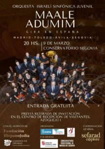Orquesta Israelí Sinfónica Juvenil actúa en Segovia