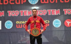 Sergio de Diego, cuarto en el ranking internacional de kickboxing