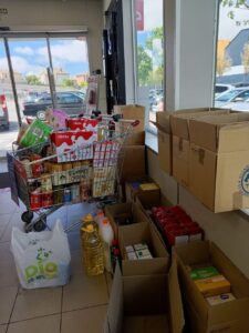 Palazuelos de Eresma recauda más de 2.500 kilos de solidaridad para el Banco de Alimentos