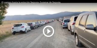 calvario diario del aparcamiento del AVE en Segovia