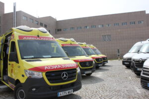 Segovia estrena 27 nuevas ambulancias