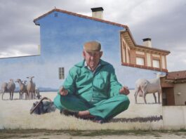 Arte en estado puro en un pueblo de Segovia Arte en estado puro en un pueblo de Segovia