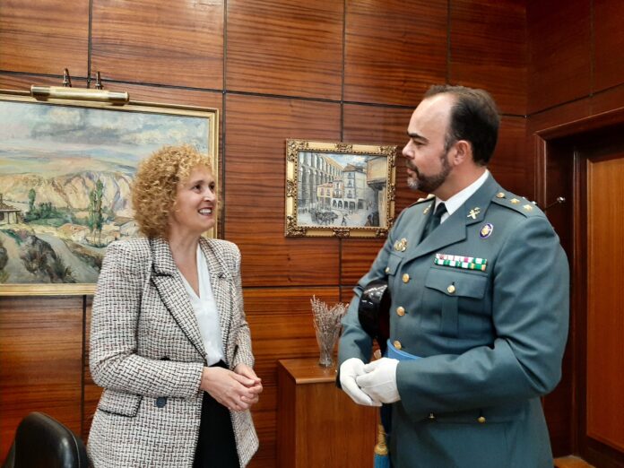 nuevo jefe de la Guardia Civil en Segovia