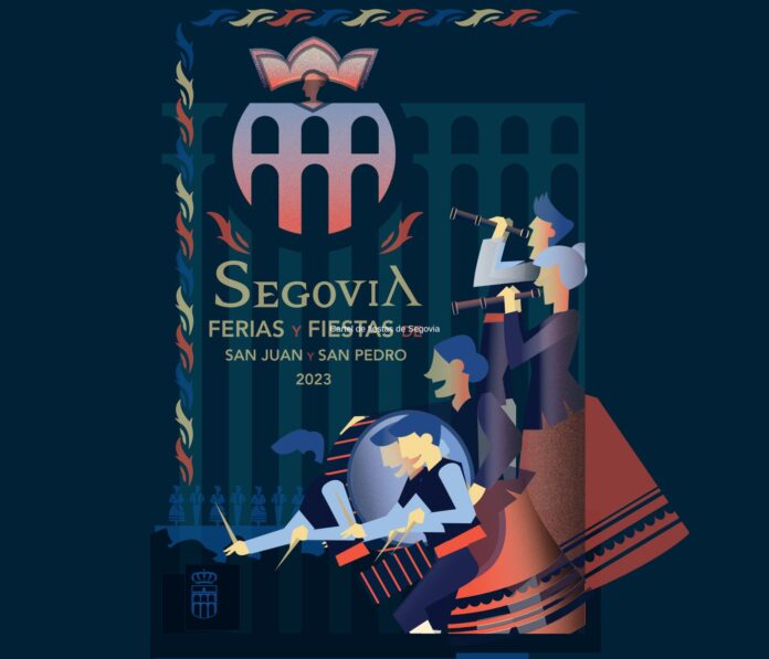 Cartel de fiestas de Segovia