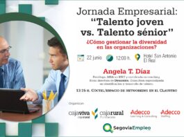 ‘Talento joven vs talento sénior’, a análisis en Segovia Talento joven vs talento sénior