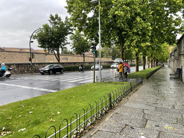 Alerta meteorológica en Segovia