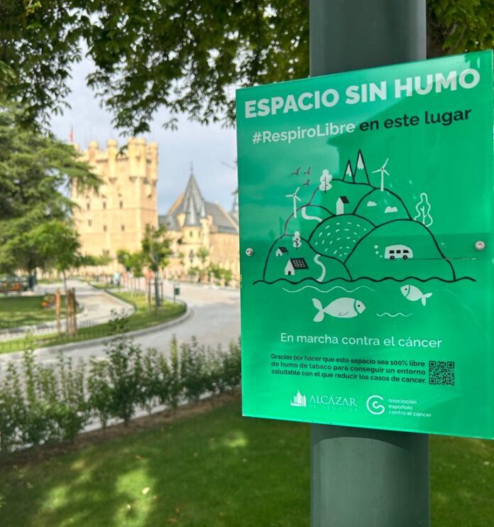 dos espacios de Segovia sin humo