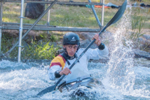 David Llorente, campeón de España de Kayak Cross