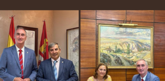 Visitas institucionales del alcalde de Segovia