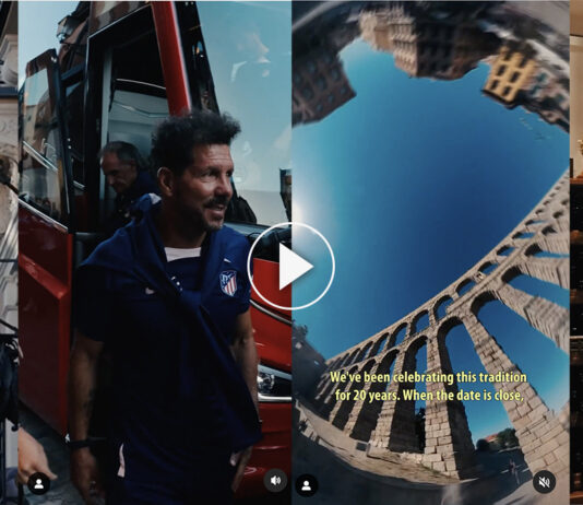 vídeo viral del Atlético de Madrid sobre Segovia