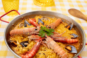 Paella sin gluten y solidaria