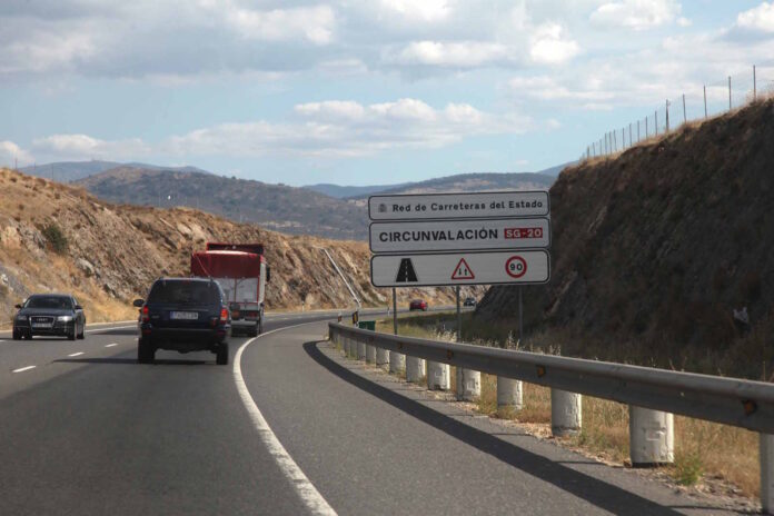 carreteras más ruidosas de Segovia