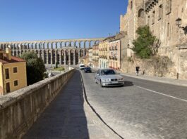 tráfico en el entorno del Acueducto