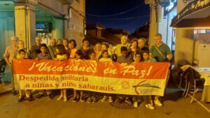 Cena solidaria para despedir a los niños saharauis