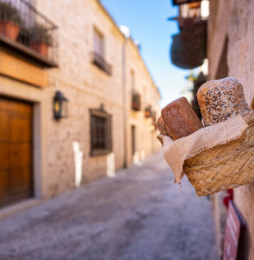 Un pueblo medieval de Segovia