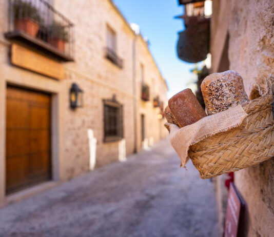 Un pueblo medieval de Segovia