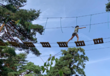nuevo parque de aventura en un pueblo de Segovia