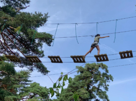 nuevo parque de aventura en un pueblo de Segovia