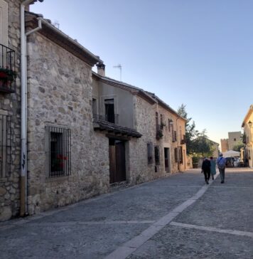 David Bisbal rueda en Segovia