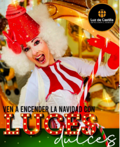 El espectáculo «Luces Dulces» inaugura la Navidad del Luz de Castilla