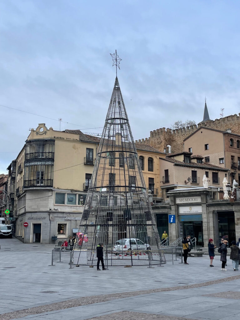 Segovia se luce en Navidad
