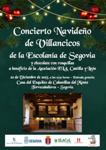 Concierto benéfico Casa del Esquileo y Escolanía de Segovia