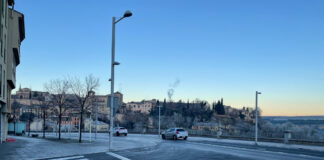 Aviso de nieve y frío en Segovia