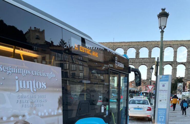 Horarios definitivos de los buses al AVE de Segovia