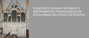 Concierto de órgano en Escalona del Prado