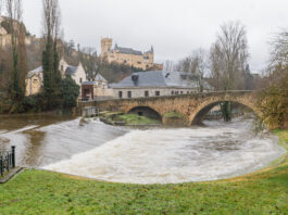 se está desbordando el Eresma en Segovia