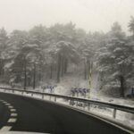 Alerta por nieve en Segovia