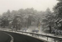Aviso amarillo por nevadas en Segovia Alerta por nieve en Segovia