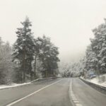Nuevos equipos meteorológicos en las carreteras segovianas aviso de nieve en Segovia
