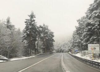 El domingo, aviso amarillo por nieve en Segovia Aviso amarillo nevadas