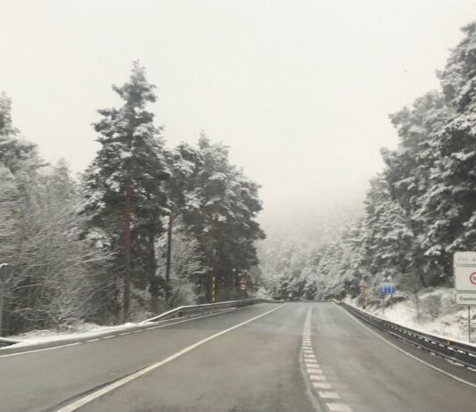 Nuevos equipos meteorológicos en las carreteras segovianas aviso de nieve en Segovia
